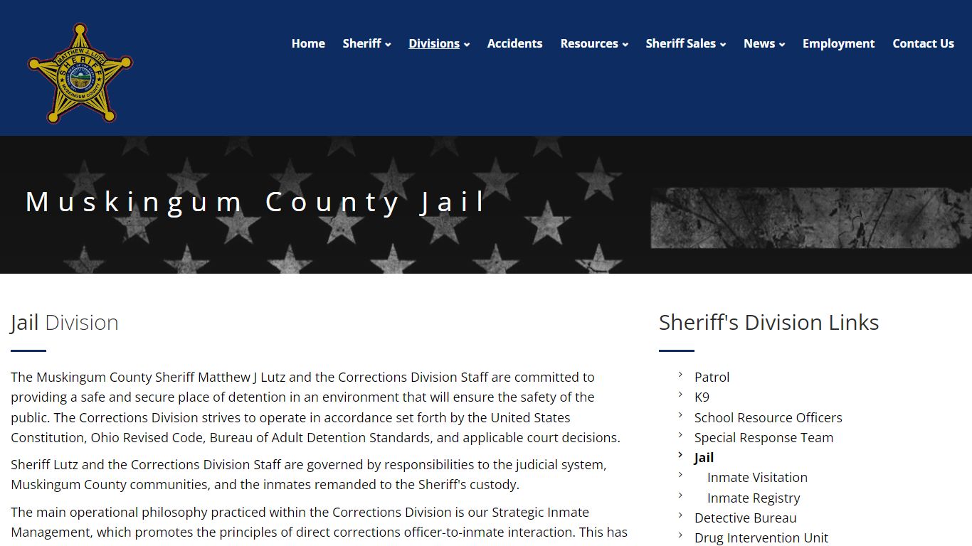 Muskingum County Jail - Muskingum County Sheriff's Office